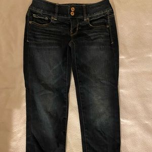 American Eagle Original Boot Size 0 Darkwash